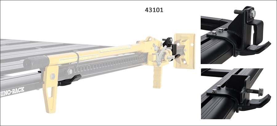 Rhino Rack Pioneer 43101 high lift jack holder - side mount